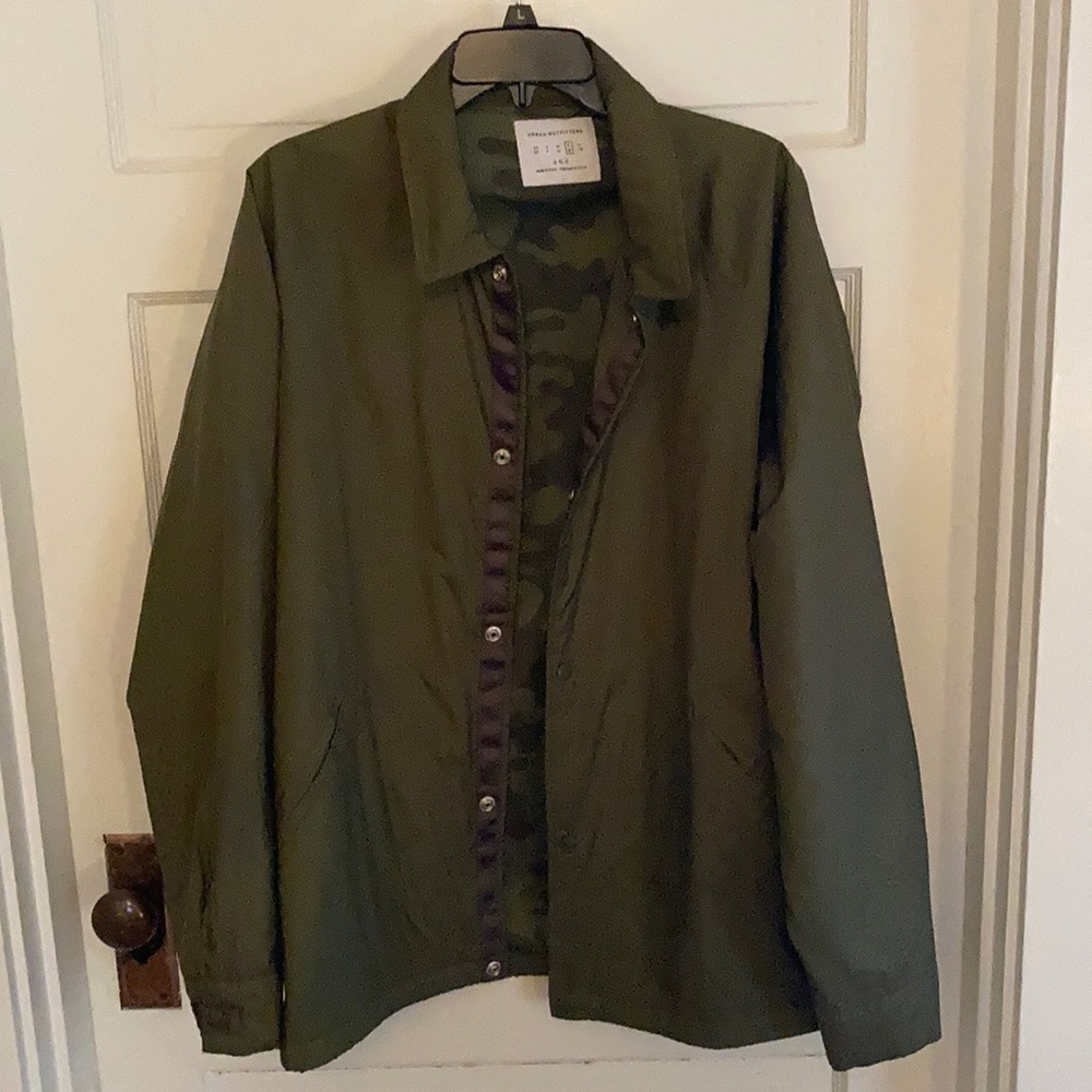 Lightweight green jacket